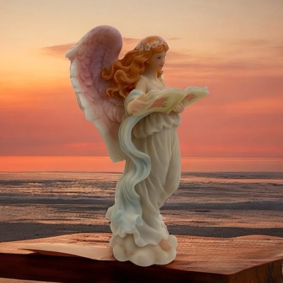 Roman Seraphim Classic Angel Figurine Melody ‘Heaven’s Song’ 1996 Retired, Rare - Picture 4 of 9